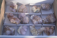 Natural Spirit Amethyst Quartz Clusters  x 12 From Boekenhouthoek, South Africa - Toprock Gemstones and Minerals