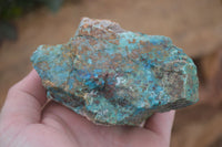 Natural Rough Blue Shattuckite Specimens  x 6 From Kaokoveld, Namibia - Toprock Gemstones and Minerals
