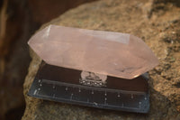 Polished Gemmy Double Terminated Rose Quartz Points x 4 From Ambatondrazaka, Madagascar - Toprock Gemstones and Minerals