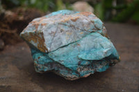 Natural Rough Blue Shattuckite Specimens  x 6 From Kaokoveld, Namibia - Toprock Gemstones and Minerals