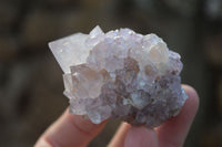Natural Spirit Amethyst Cactus Quartz Clusters x 12 From Boekenhouthoek, South Africa - Toprock Gemstones and Minerals