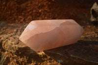 Polished Gemmy Double Terminated Rose Quartz Points x 4 From Ambatondrazaka, Madagascar - Toprock Gemstones and Minerals