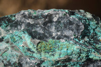 Natural Drusy Coated Chrysocolla Dolomite Specimens x 3 From Laputa Mine, Congo - Toprock Gemstones and Minerals