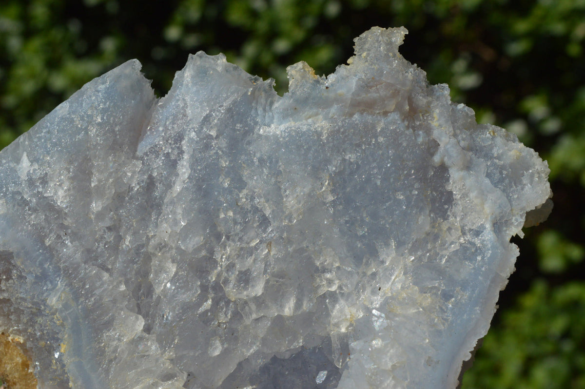Natural Etched Blue Lace Agate Chalcedony Specimens x 5 From Nsanje, Malawi - TopRock