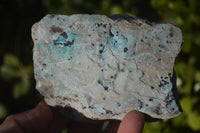 Natural Drusy Coated Chrysocolla & Malachite Dolomite Specimens x 6 From Congo - Toprock Gemstones and Minerals