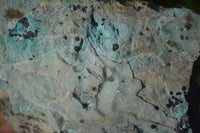 Natural Drusy Coated Chrysocolla & Malachite Dolomite Specimens x 6 From Congo - Toprock Gemstones and Minerals