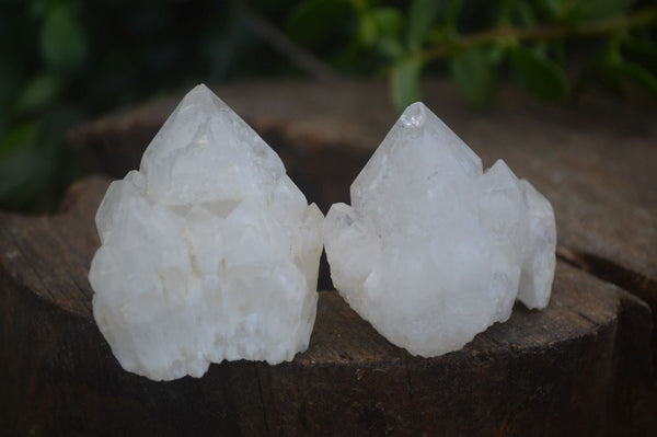 Natural Highly Selected Small Candle Quartz Crystals  x 35 From Madagascar - Toprock Gemstones and Minerals 