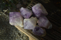 Polished Large Jacaranda Amethyst Crystals x 6 From Zambia - Toprock Gemstones and Minerals