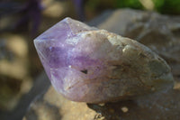 Polished Large Jacaranda Amethyst Crystals x 6 From Zambia - Toprock Gemstones and Minerals