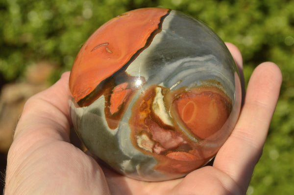 Polished Polychrome / Picasso Jasper Spheres With Exquisite Patterns x 3 From Madagascar - TopRock