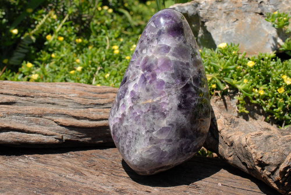 Polished Flower Dream Amethyst Standing Free Forms  x 1 From Madagascar - TopRock