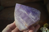 Polished Large Jacaranda Amethyst Crystals x 6 From Zambia - Toprock Gemstones and Minerals