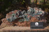 Natural Drusy Quartz Coated Malachite On Red Copper Dolomite  x 1 From Likasi, Congo - Toprock Gemstones and Minerals
