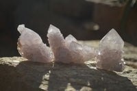 Natural Pale Lilac Spirit Quartz Crystals x 35 From Boekenhouthoek, South Africa - Toprock Gemstones and Minerals