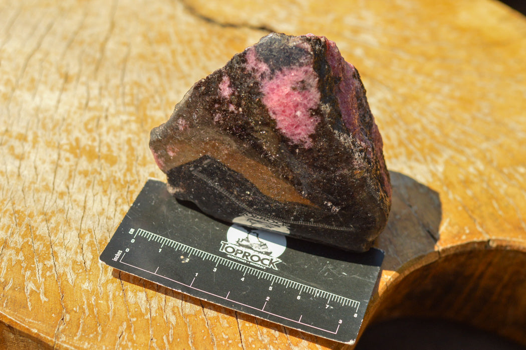 Polished One Side Polished Rhodonite Free Forms x 5 From Ambindavato, Madagascar - TopRock