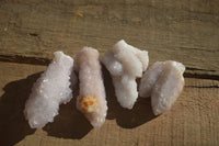 Natural Pale Lilac Spirit Quartz Crystals x 35 From Boekenhouthoek, South Africa - Toprock Gemstones and Minerals