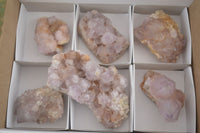 Natural Spirit Amethyst Quartz Clusters  x 6 From Boekenhouthoek, South Africa - Toprock Gemstones and Minerals