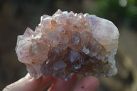 Natural Mixed Spirit Amethyst Quartz Clusters  x 6 From Boekenhouthoek, South Africa - Toprock Gemstones and Minerals