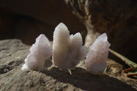 Natural Pale Lilac Spirit Quartz Crystals x 35 From Boekenhouthoek, South Africa - Toprock Gemstones and Minerals