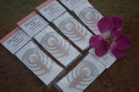 Polished Packaged Hand Crafted Resin Pendant with Rose Quartz Chips - sold per piece - From Bulwer, South Africa - TopRock