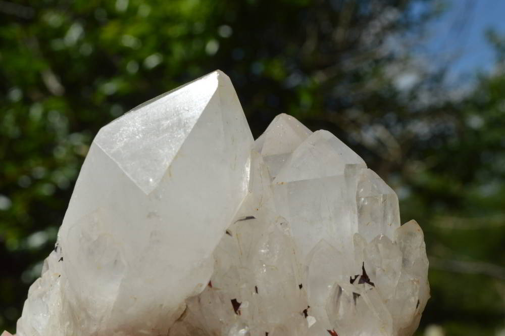 Natural Lovely Mostly Intact Quartz Crystal Specimens x 6 From Madagascar - TopRock