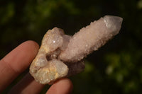 Natural Pale Lilac Spirit Quartz Clusters x 12 From Boekenhouthoek, South Africa - Toprock Gemstones and Minerals