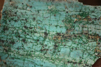 Natural Drusy Coated Chrysocolla & Malachite Dolomite Specimens x 7 From Congo - Toprock Gemstones and Minerals