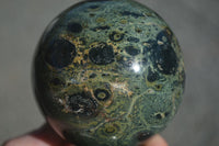 Polished Stromatolite / Kambamba Jasper Spheres  x 4 From Madagascar - Toprock Gemstones and Minerals