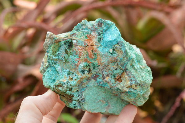 Natural Rough Blue Shattuckite Specimens  x 4 From Namibia - TopRock