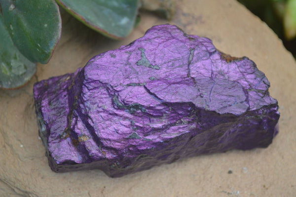 Natural Highly Selected Metallic Purpurite Cobbed Pieces  x 6 From Erongo, Namibia - Toprock Gemstones and Minerals 