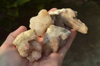 Natural Mixed Selection Of Amethyst & White Spirit Quartz Clusters x 15 From Southern Africa - TopRock