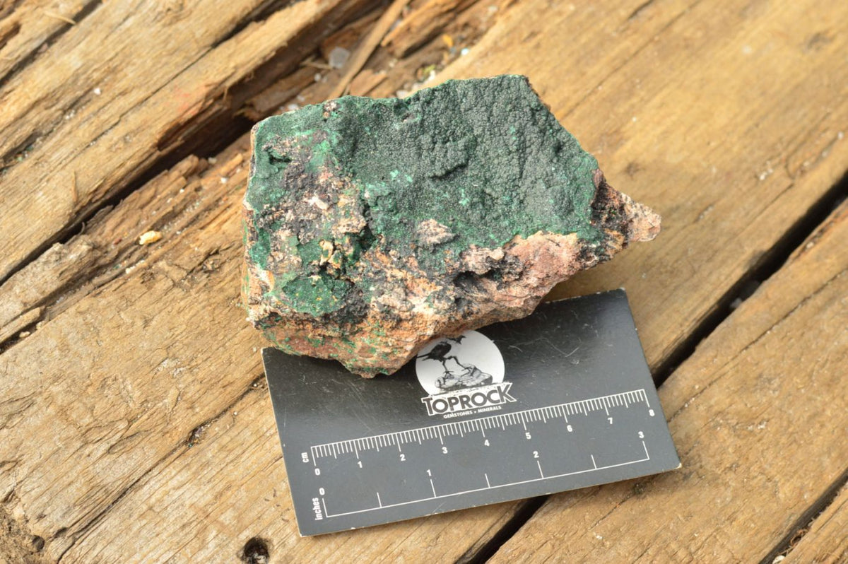 Natural Micro Botryoidal Malachite on Matrix Specimens x 6 From Tenke Fungurume, Congo - TopRock