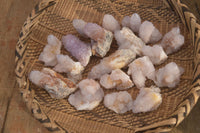 Natural Pale Amethyst Spirit Quartz Clusters x 20 From Boekenhouthoek, South Africa - Toprock Gemstones and Minerals