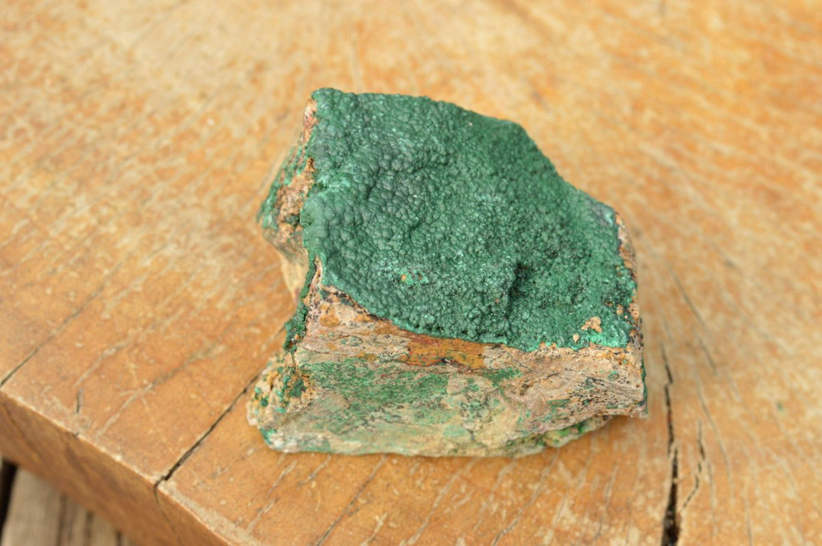 Natural Micro Botryoidal Malachite on Matrix Specimens x 6 From Tenke Fungurume, Congo - TopRock