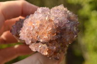 Natural Mixed Selection Of Amethyst & White Spirit Quartz Clusters x 15 From Southern Africa - TopRock