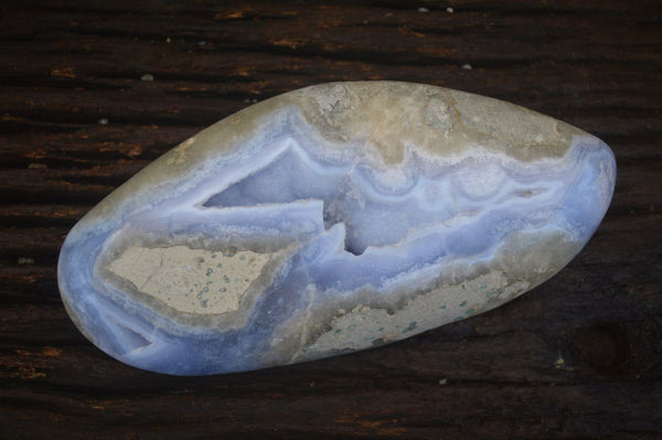 Polished Blue Lace Agate Free Form  x 1 From Nsanje, Malawi - Toprock Gemstones and Minerals 