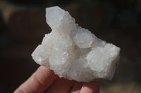 Natural White Cactus Flower Spirit Quartz Specimens x 12 From Boekenhouthoek, South Africa - Toprock Gemstones and Minerals