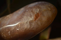 Polished  Ocean Flower Agate Standing Free Forms  x 3 From Madagascar - Toprock Gemstones and Minerals