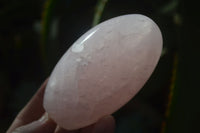 Polished Gemmy Pink Rose Quartz Standing Free Forms x 3 From Antsirabe, Madagascar - Toprock Gemstones and Minerals