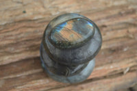 Polished Flashy Labradorite Palm Stones  x 14 From Tulear, Madagascar - Toprock Gemstones and Minerals