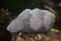 Natural Pale Lilac Spirit Quartz Clusters x 6 From Boekenhouthoek, South Africa - Toprock Gemstones and Minerals