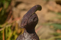 Polished Green / Brown Serpentine Dinosaur Carving  x 1 From Zimbabwe - Toprock Gemstones and Minerals