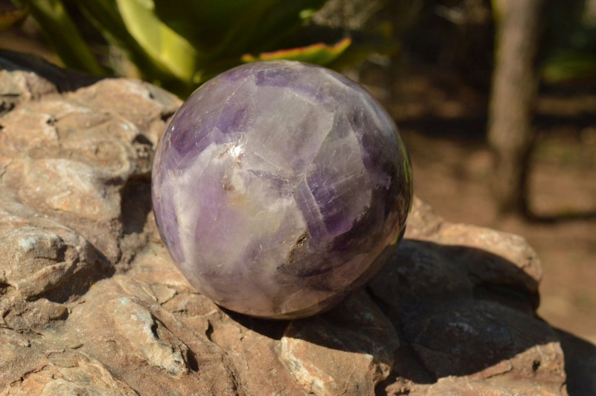 Polished Dream Amethyst Spheres x 3 From Madagascar - TopRock