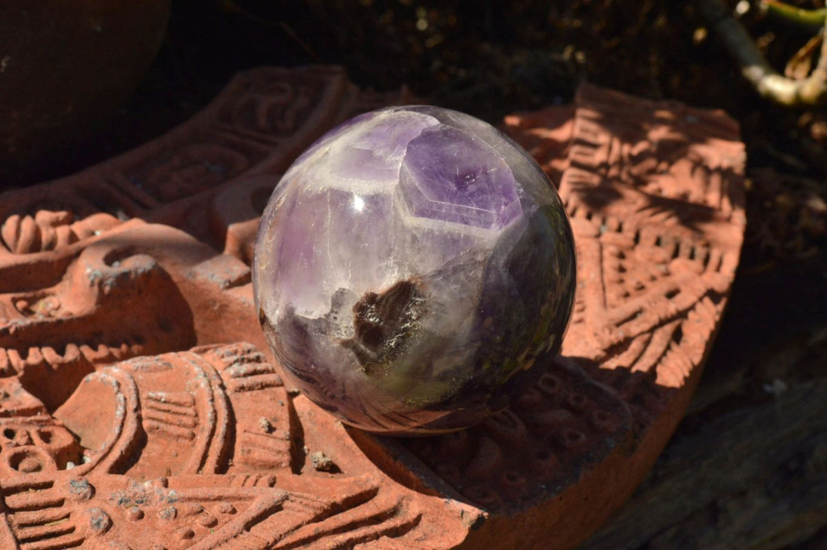 Polished Dream Amethyst Spheres x 3 From Madagascar - TopRock