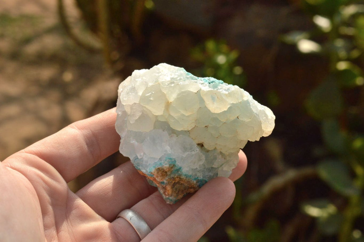 Natural Drusy Chrysocolla Dolomite With Malachite Specimens x 12 From Likasi, Congo - TopRock