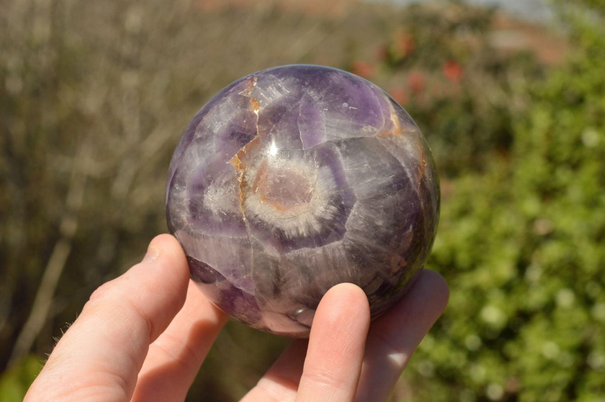 Polished Dream Amethyst Spheres x 3 From Madagascar - TopRock