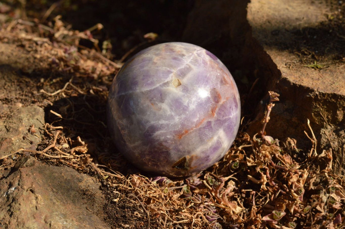 Polished Dream Amethyst Spheres x 3 From Madagascar - TopRock