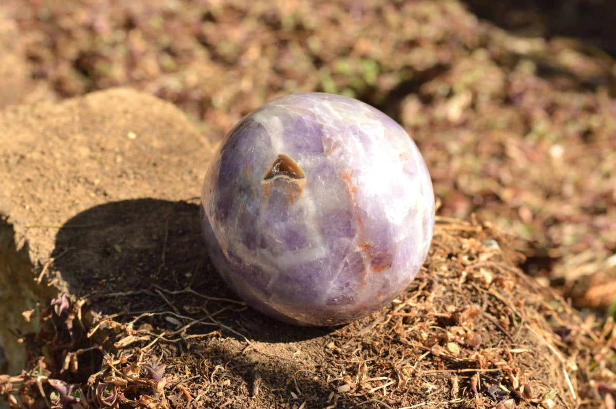 Polished Dream Amethyst Spheres x 3 From Madagascar - TopRock
