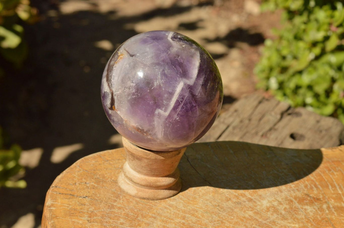 Polished Dream Amethyst Spheres x 3 From Madagascar - TopRock