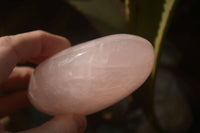 Polished Pink Rose Quartz Standing Free Forms x 3 From Antsirabe, Madagascar - Toprock Gemstones and Minerals